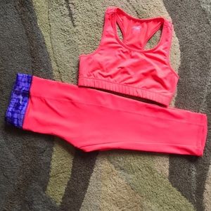 Avia XL girls workout set
